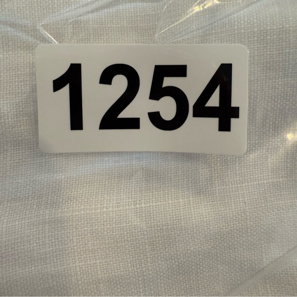 Symple NYC Linen Button Up Shirt Women’s Small White Minimalist Lagenlook Beachy - Picture 9 of 9